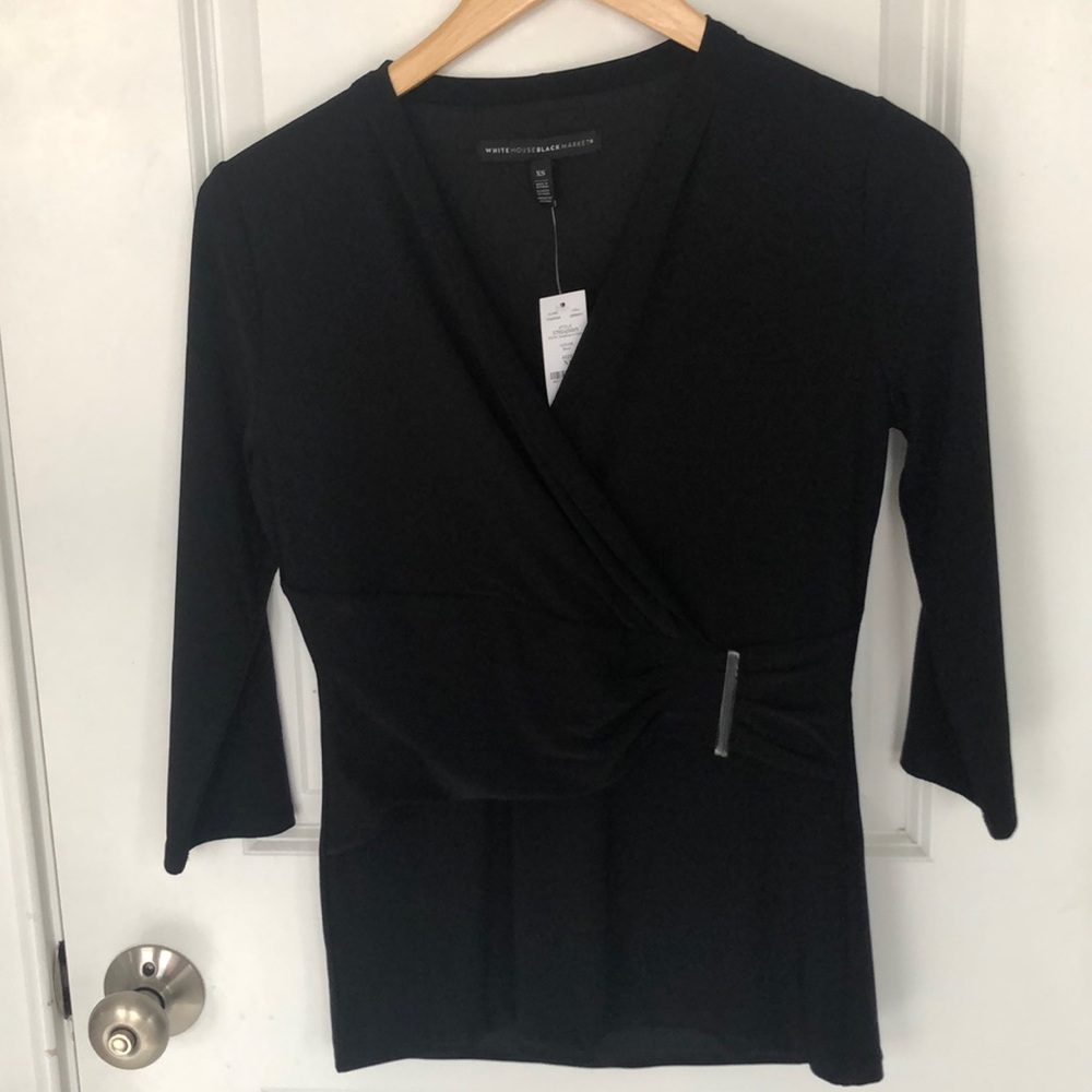 White House Black Market brand new.   Wrap shirt